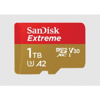 CARTE MEMOIRE MicroSDXC/Sandisk Extreme 1To UHS-I/Classe 3 - V30