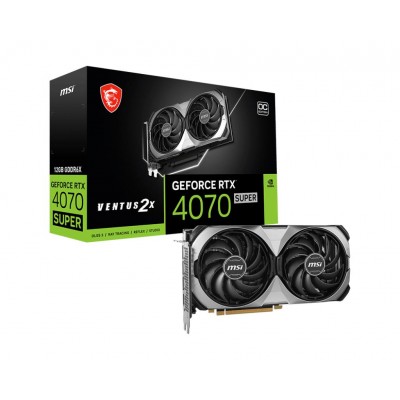 CARTE GRAPHIQUE RTX 4070 MSI SUPER 12G VENTUS 2X OC