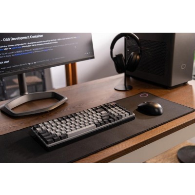 CLAVIER GAMING Filaire/Cooler Master MK770 Space Grey Kailh Box V2