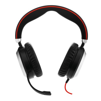 Casque Jabra EVOLVE 80 - Filaire USB, Mini-phone (3.5mm)