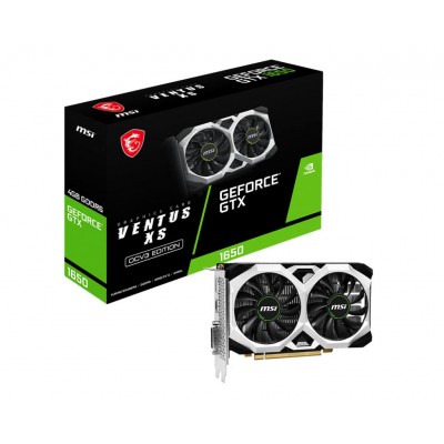 CARTE GRAPHIQUE Nvidia Geforce GTX 1650/MSI D6 Ventus XS OCV3