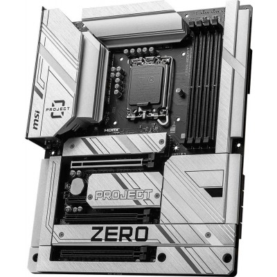 CARTE MERE ATX/MSI Z790 PROJECT ZERO/DDR5/Connecteur Inversé