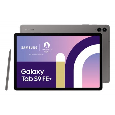 TABLETTE 12.4"/Samsung Galaxy TAB S9FE+/256Go/12Go/Gray/WIFI/Android