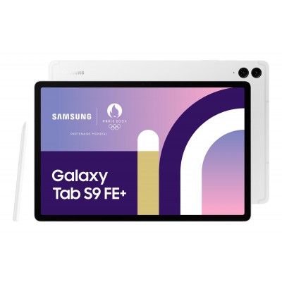 TABLETTE 12.4"/Samsung Galaxy TAB S9FE+/256Go/12Go/Silver/WIFI
