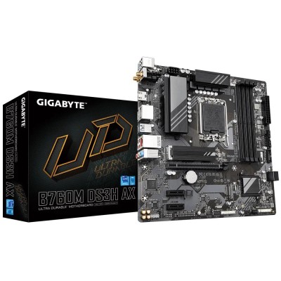CARTE MERE LGA1700 B760/mATX/Gigabyte B760M DS3H AX/DDR5