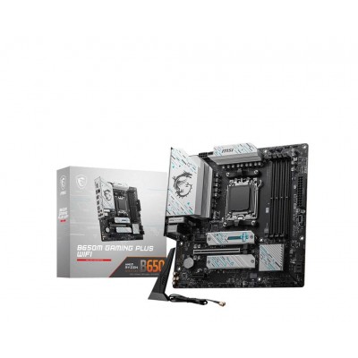 CARTE MERE AM5 B650/mATX/MSI GAMING PLUS WIFI / DDR5