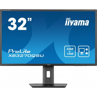 Ecran 31,5" IIYAMA Prolite XB3270QS-B1 - WQHD 4ms