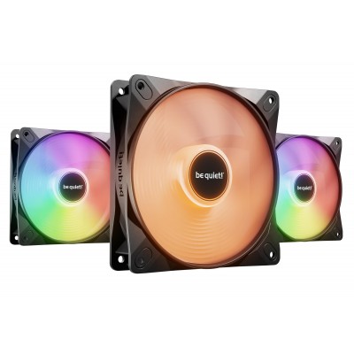 VENTILATEUR 120mm/Be Quiet Light Wings LX/PWM/Pack de 3/Noir