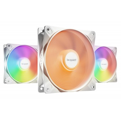 VENTILATEUR 120mm/Be Quiet Light Wings LX/PWM/Pack de 3/Blanc