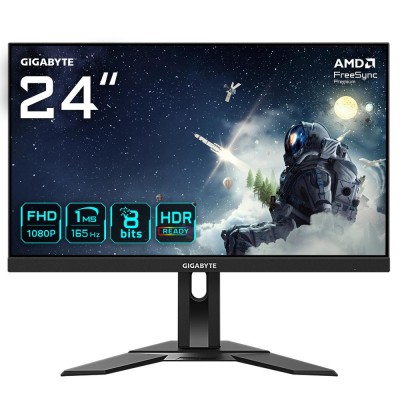 ECRAN 24" / GIGABYTE G24F 2 / IPS/1ms/FHD/HDMI/DP/FreeSync/165Hz