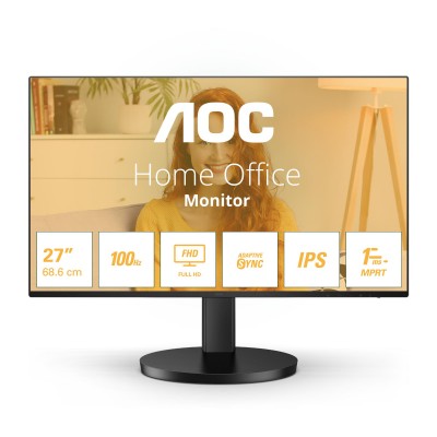 Ecran 27" AOC 27B3HA2 - FHD IPS 100Hz Haut Parleurs