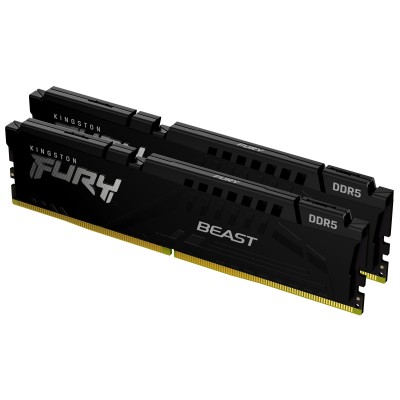 MEMOIRE DDR5 32Go/Kingston Fury Beast/2*16Go/6000Mhz/CL36