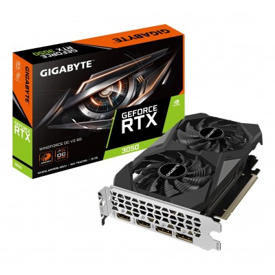 CARTE GRAPHIQUE RTX 3050/Gigabyte Windforce OC V2/6Go/2DP/2HDMI