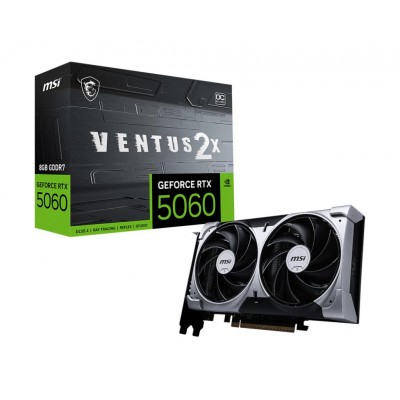 CARTE GRAPHIQUE Nvidia Geforce RTX 5060/MSI Ventus 2X OC 8Go