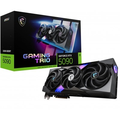 CARTE GRAPHIQUE Nvidia Geforce RTX 5090/MSI GAMING TRIO OC 32Go