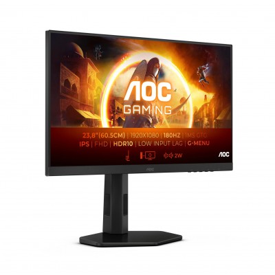 ECRAN 24" /AOC Gaming 24G4X IPS/180Hz Hauteur/Pivot Gsync