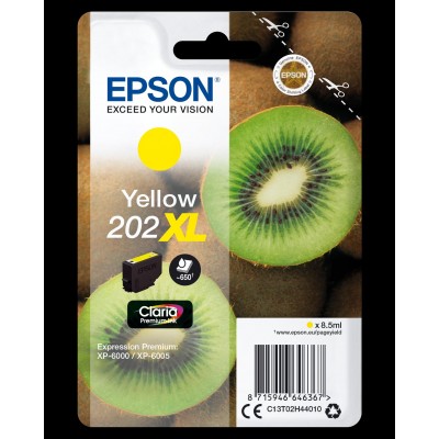 Epson Cartouche jet d'encre D'origine Epson 202XL Kiwi - Jaune