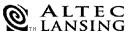 Logo de la marque Altec Lansing